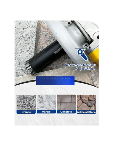 BROCA PARA PERFORAR MARMOL Y GRANITO 18mm