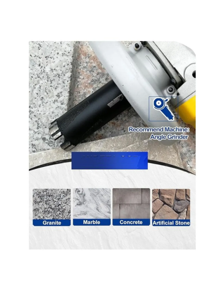 BROCA PARA PERFORAR MARMOL Y GRANITO 18mm